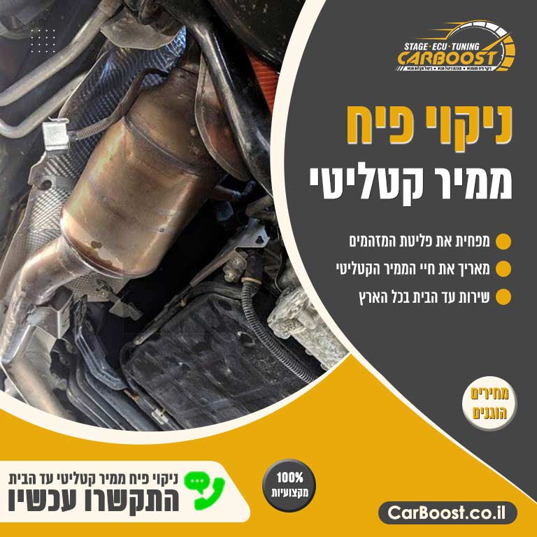 ניקוי פיח ממיר קטליטי