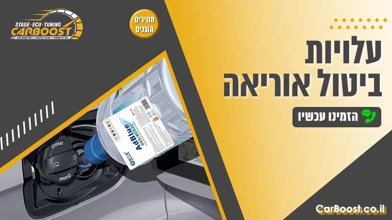 עלויות ביטול אוריאה ומחירים