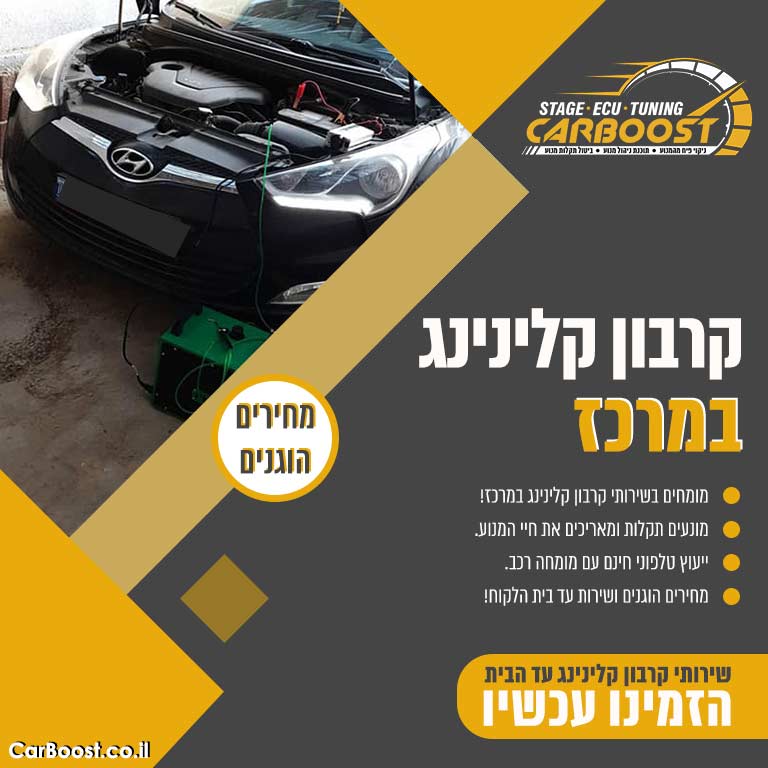 קרבון קלינינג במרכז