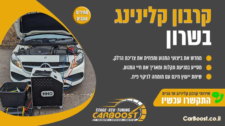 קרבון קלינינג שרון